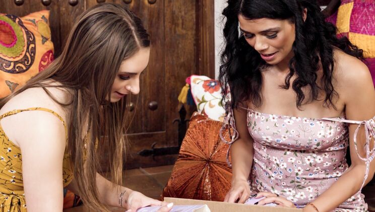 [WebYoung] - Unboxing Her Desire - Penelope Kay - Harley Haze