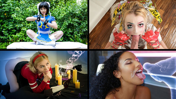 [TeamSkeetSelects] - Halloween Porn Compilation - Bella Rose - Alexa Nova - Nova Cane - Lily Lane