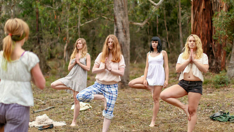 [SouthernSins] - Yoga Class with Hairy Girls - Laney - Kim Cums - Jane - Chloe B - Marina Lee