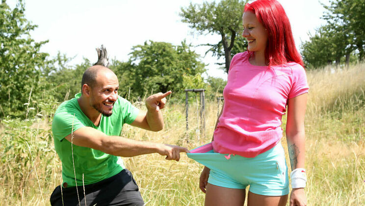 Redhead Tiffany Love in Hardcore Fuck Games