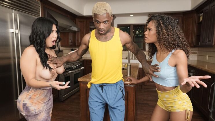 [Brazzers] - Damion Gets Sharked by Sexy Girls