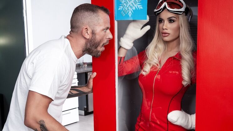 Blonde Cheating Wife Loves Cock