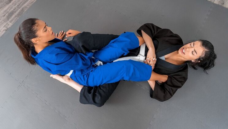 Scarlit and Savannah's Strap-on Sex Show