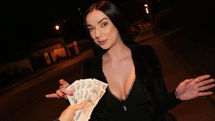 Black Stockings Cum on Pussy