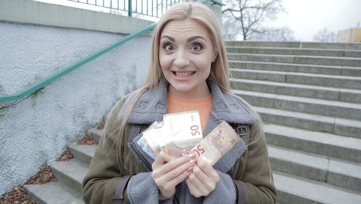 [PublicAgent] - Blonde Russian Gives Deep Love