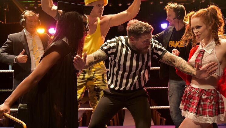 Teen Machine Fucks The Headmistress Hard