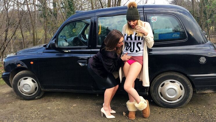 Outdoor Lesbian Fun With Danielle Maye