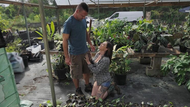 [RKPrime] - Banged in the Greenhouse with Katie - Katie Kingerie - Peter Fitzwell
