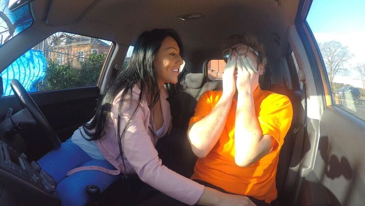 [FakeDrivingSchool] - Deep Creampie for the Young Rebel