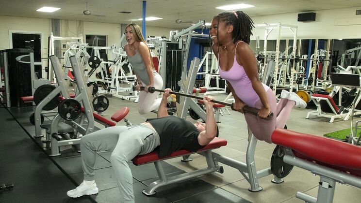 Brunette Gym Bunny Fucked by Big Cock