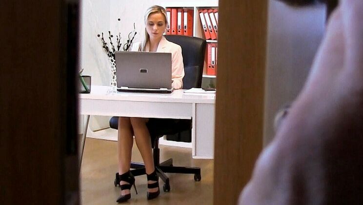 [PervsOnPatrol] - Caitlin Cristal Fucking in Office - Cristal Caitlin