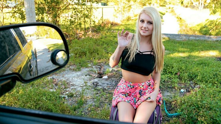 [StrandedTeens] - Blonde Wife Loves Cock - Brick Danger - Victoria Steffanie