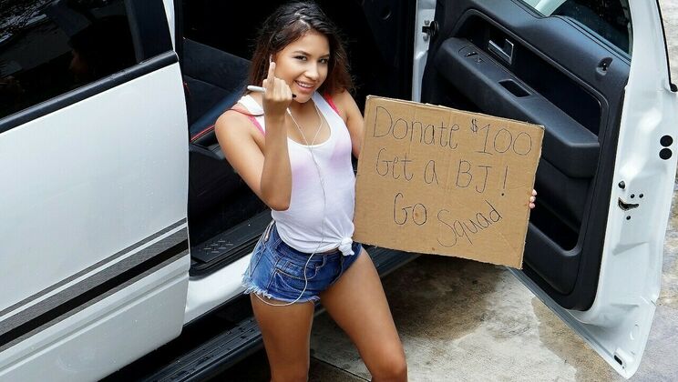 [PervsOnPatrol] - Wet T-Shirt Car Wash with Zaya Cassidy