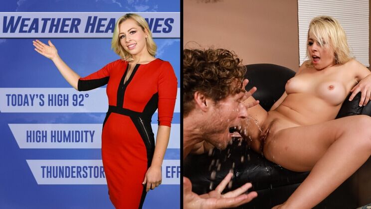 Sticky Wet Fun with Blonde Zoey