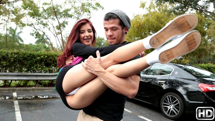 [8thStreetLatinas] - Tattooed Teen Pumped