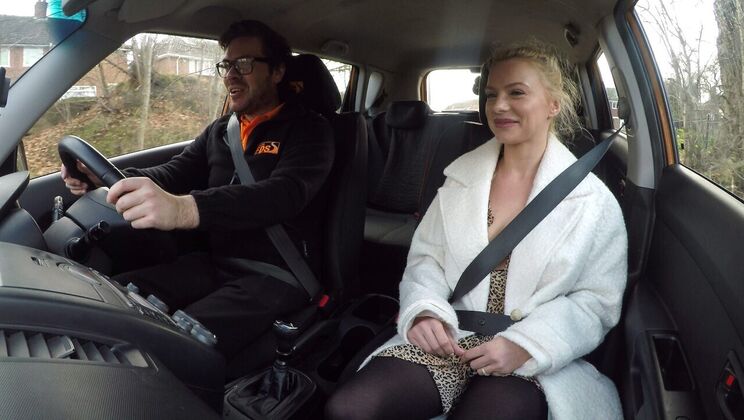 Polish Blonde Bombshell Drives You Wild