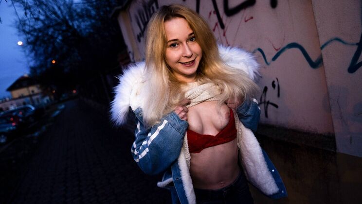 [PublicAgent] - Fresh Face Amateur Facial Action - Erik Everhard - Sweetie Plum