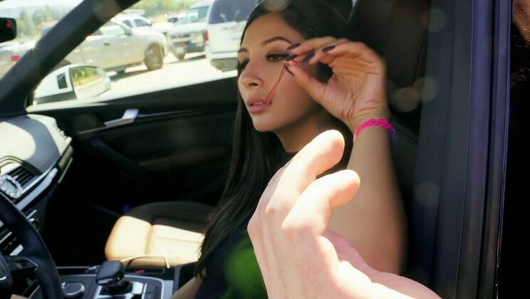 [StrandedTeens] - Brunette Car Sex Trouble - Gianna Dior - Kyle Mason