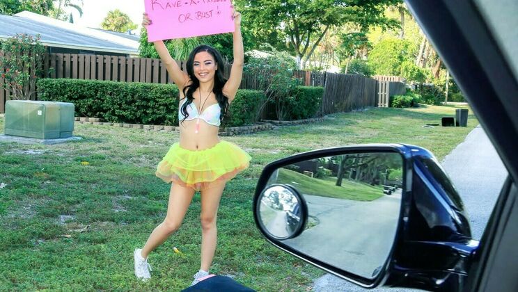 [StrandedTeens] - Freaky Ebony Babe in Field Action - Tony Rubino - Maya Bijou