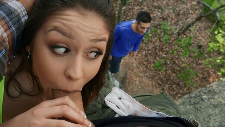 [IKnowThatGirl] - Catalina Ossa Blowjob In The Woods