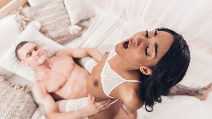 Teen Brunette Capri's Wild Ride with Max Dior