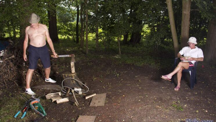 Spanking the Blonde Beauty