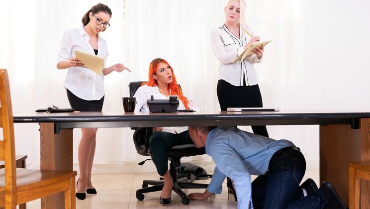 [TransAngels] - Red Hot Office Action - Aspen Brooks - Kirk Cummings