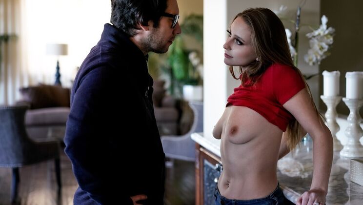 [FamilySinners] - Stepdad Fucks Athletic Stepdaughter in Cowgirl Position