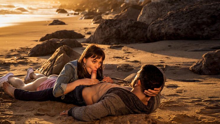 Brunette Babe Takes Bambino