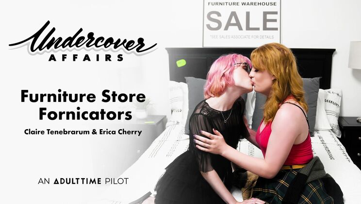 [AdultTimePilots] - Blowjob Queens with Small Tits and Red Hair - Erica Cherry - Claire Tenebrarum