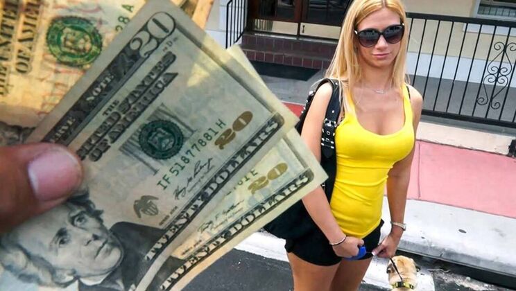 Blonde Amateur Gets Tricked into Blowjob