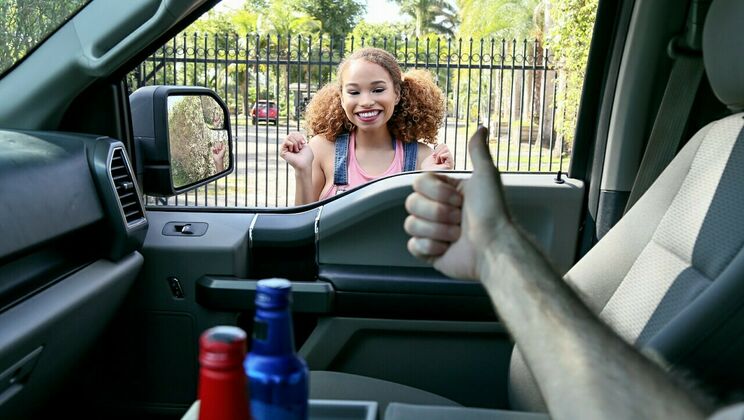 [StrandedTeens] - Redneck Outdoor Sex with Cecilia Lion - Brick Danger - Cecilia Lion