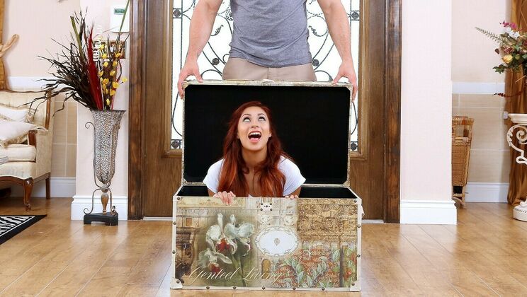 [Don'tBreakMe] - Deepthroat Action with Freckled Brunette