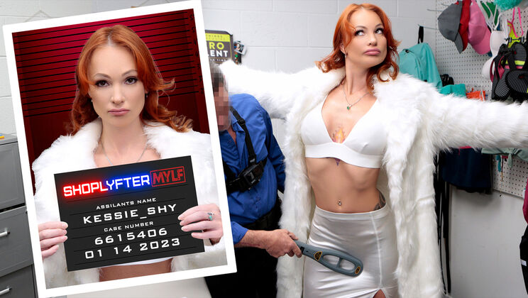 [ShopLyfterMYLF] - Redhead Gets Caught Red-Handed - Rusty Nails - Kessie Shy