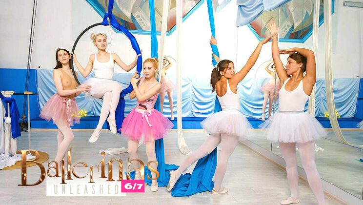 [ClubSweethearts] - Twin Ballerinas Kissing and Fucking - Margo von Teese - Alexis Wilson - Sofia Sey - Luna Ray - Aurora Heat - Sara Heat