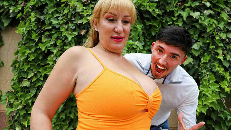 [Grandmams] - Latina Big Tits MILF Gets Facial Cumshot