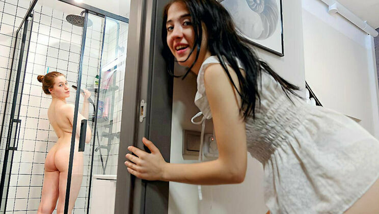 Shower Seduction with Emily and Bella