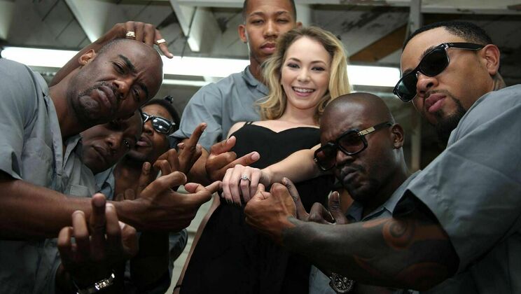 [BlacksonBlondes] - Angel Smalls Gets Fucked Hard