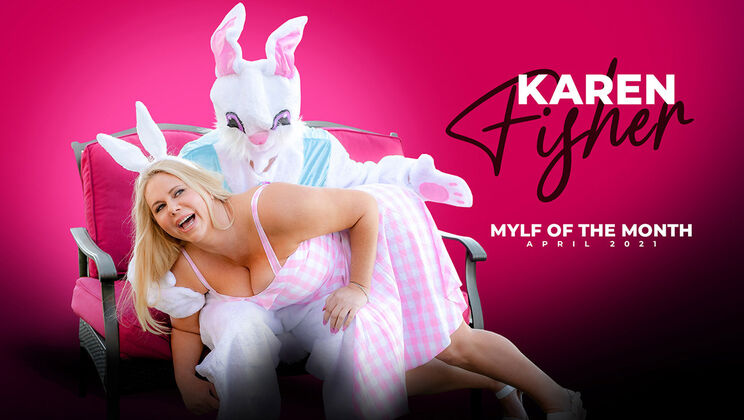 [MylfOfTheMonth] - Easter Creampie with Robby Apples - Karen Fisher - Robby Apples
