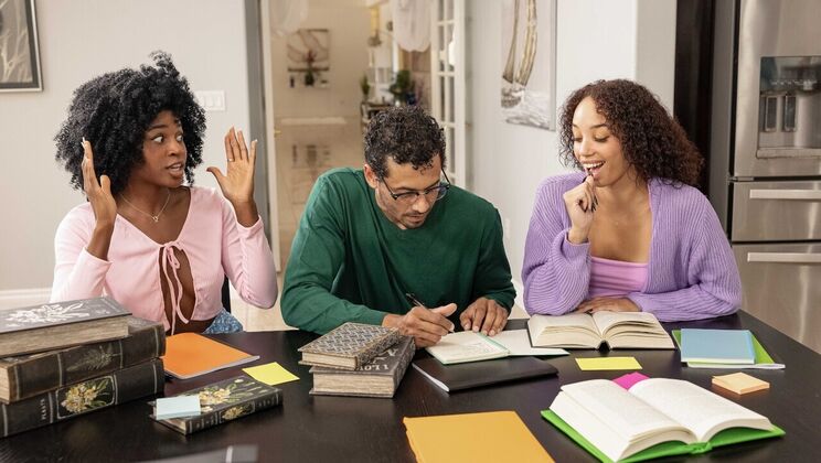 Petite College Girls Take On a Big Dick Challenge