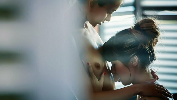 Shrima and Mona Outdoor Lesbian