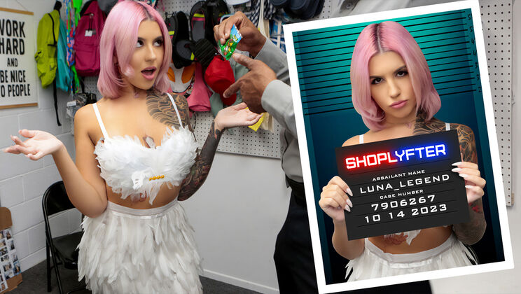 [Shoplyfter] - Candy Stealer Caught on Tape - Jovan Jordan and Luna Legend - Jovan Jordan - Luna Legend