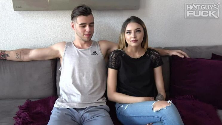 [HotGuysFuck] - Blonde Teen Nicole Kidd Fucked Hard by Kellan Hartmann's Cock