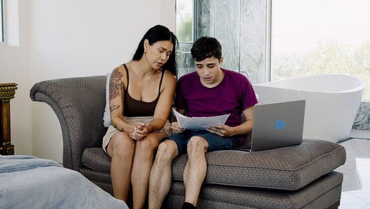 [RealityJunkies] - Stepmom Seduction: Interracial Passion - Ricky Spanish - Dana Vespoli