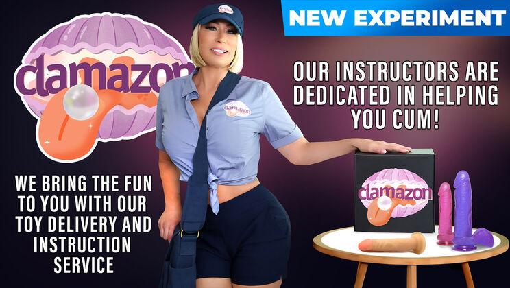 [MylfLabs] - Big Tits and Shaved Pussy in Clamazon Porn