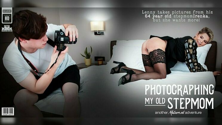 [Mature.nl] - Sexy Stepmom Irenka Seduces Young Stepson