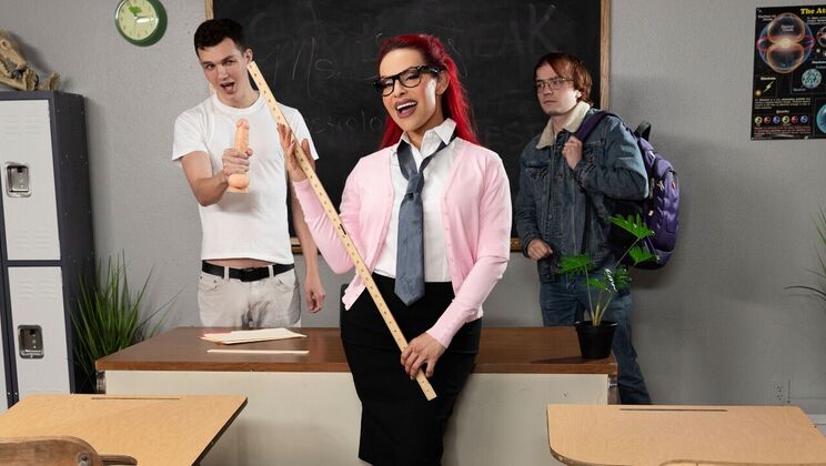 [TransAngels] - Getting In Detention With Teacher - Foxxy - Josh Rivers