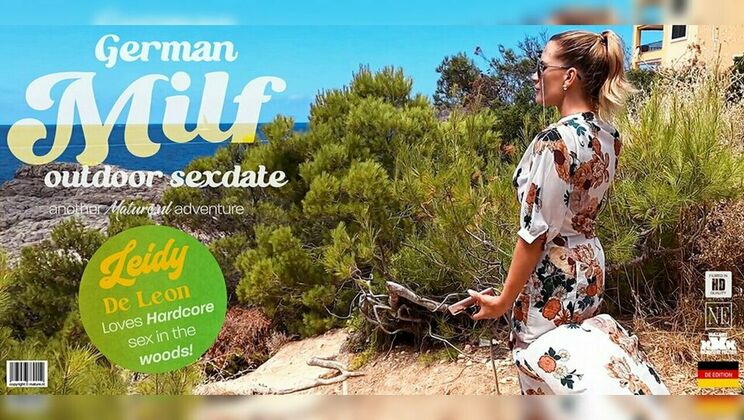 Cowgirl Leidy De Leon's Hardcore Woodland Blowjob