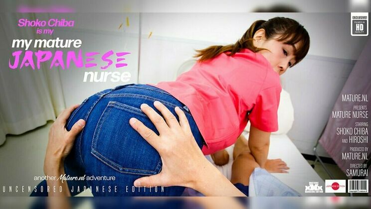 [Mature.nl] - Japanese Mature Nurse Shoko Chiba Fingers Patient's Pussy