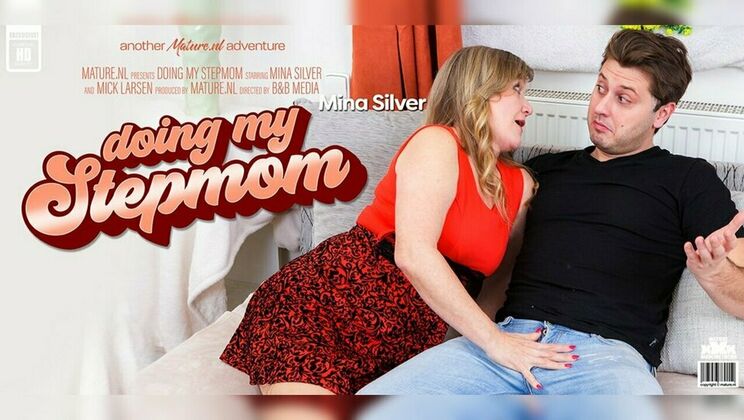 [Mature.nl] - Czech Stepmom With Big Butt Gets Hardcore Action - Mick Larsen - Mina Silver